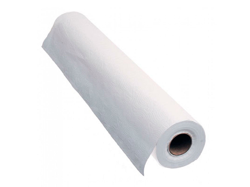 Lençol De Papel Extra Branco Luxo 70×50 cm Metros- MCP KIT C/10 Rolos