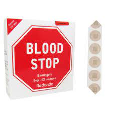 Bandagem Blood Stop Bege c/500 Unidades