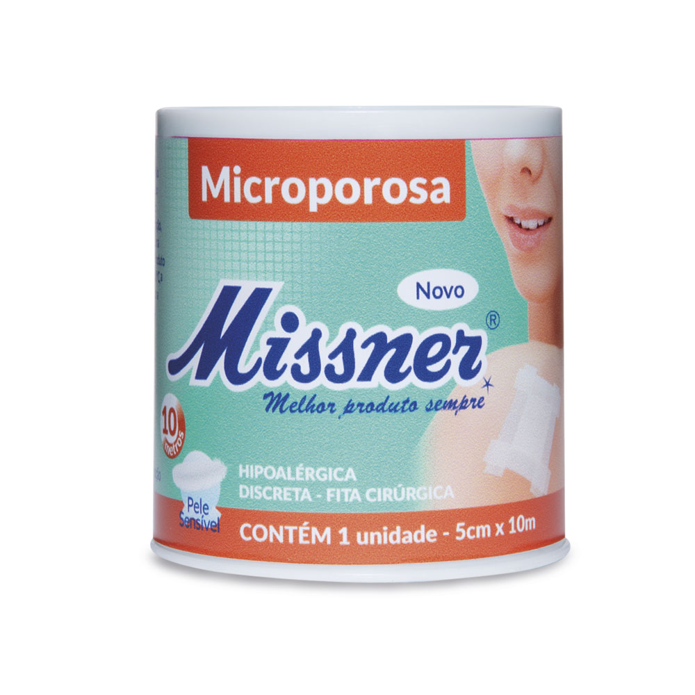 Fita Microporosa 5cm x 10m -Missner