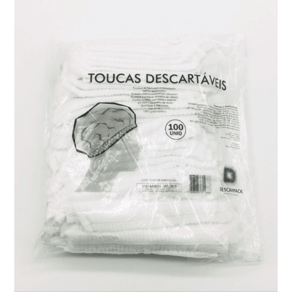 Touca Descartável C/100 Unidades – Descarpack